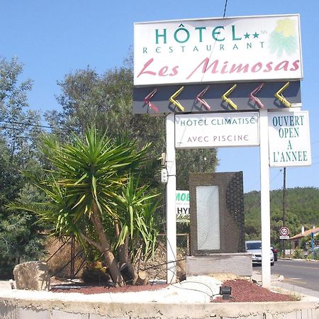 Hotel Les Mimosas Bormes-les-Mimosas Eksteriør bilde